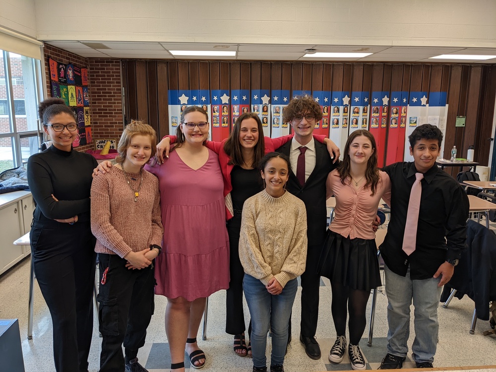 With its win over Notre Dame Wednesday, our Mock Trial team moved to 2-1 on its season and qualified for the quarterfinals Monday against Batavia. Attica’s team includes Jacob Amey,  Erika Conrad, Ashely Piorun, Anya Clark, Rebecca Harris, Ahlam Sayad, Munir Sayad, Alan Driesel and Kara Hassenfratz.  