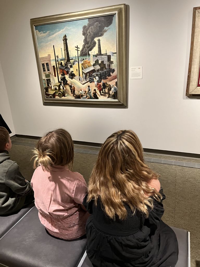 Attica fourth graders are pictured during a field trip to Eastman Theatre and the Memorial Art Gallery in Rochester Thursday. 