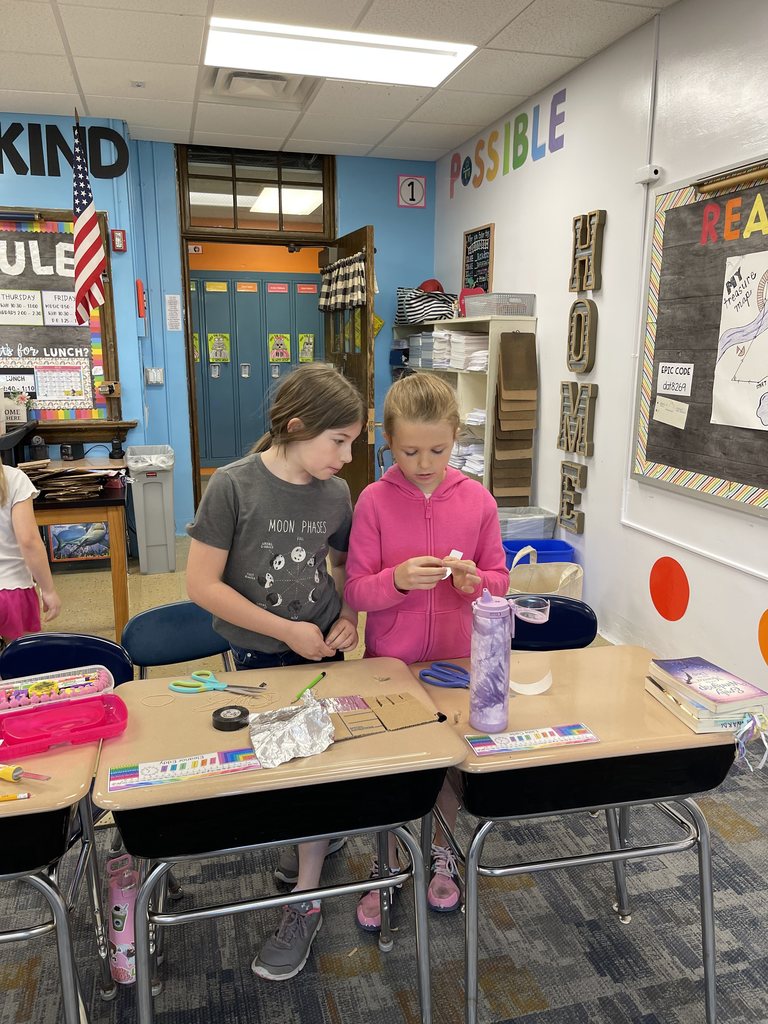 Attica fourth graders are pictured last week creating simple electrical circuits using Makey Makey invention kits. 