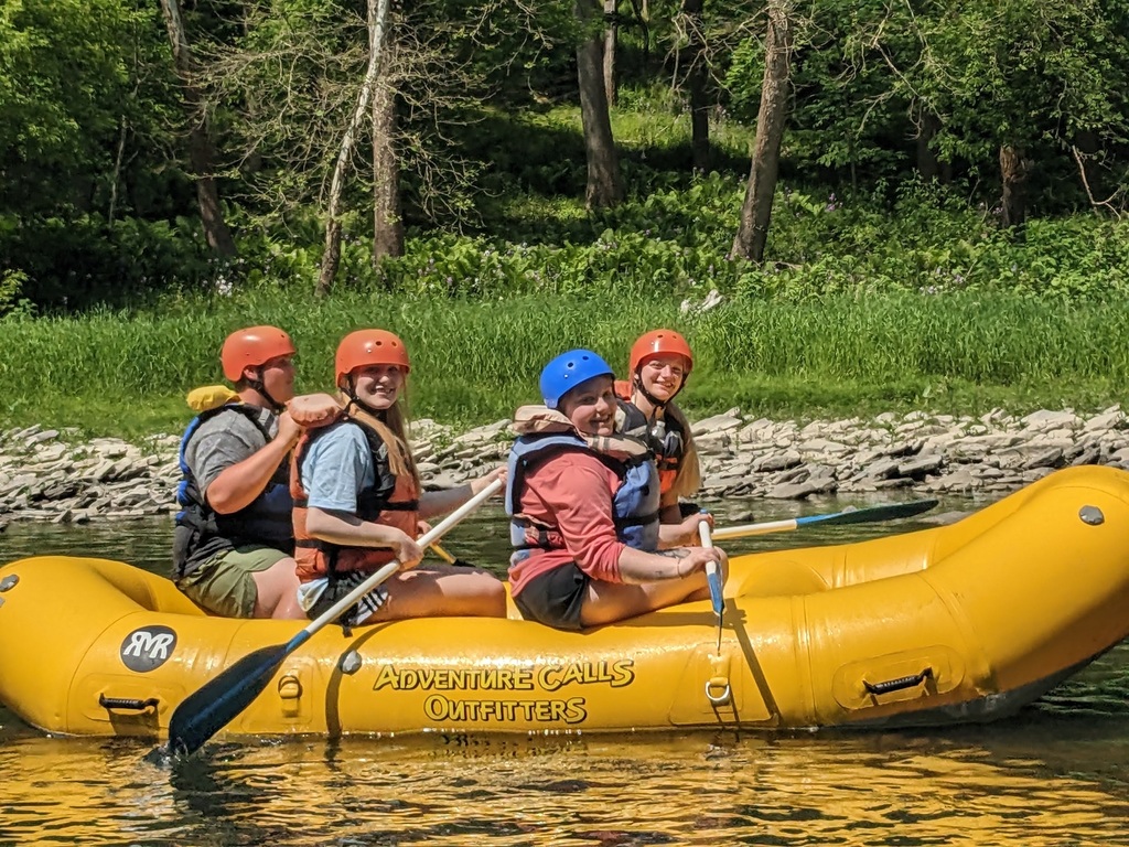 SeniorSeniors are pictured rafting on the Genesee River during their senior picnic at Letchworth State Park Wednesday. s are pictured rafting on the Genesee River during their senior picnic at Letchworth State Park Wednesday. 