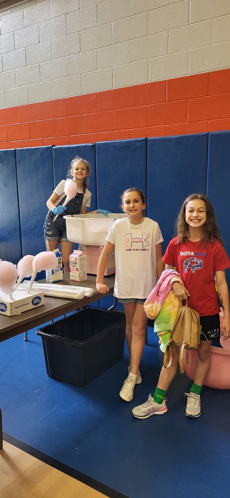 Middle school students are pictured at the Student Council Carnival last month.